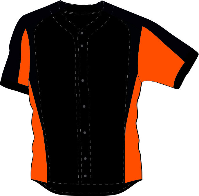 JE FULL Button down model NL - Baseball/softball jersey