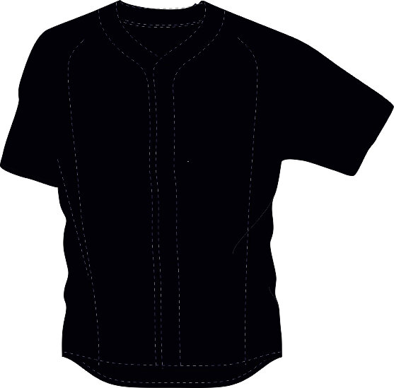 JE BUTTON - Baseball/softball jersey