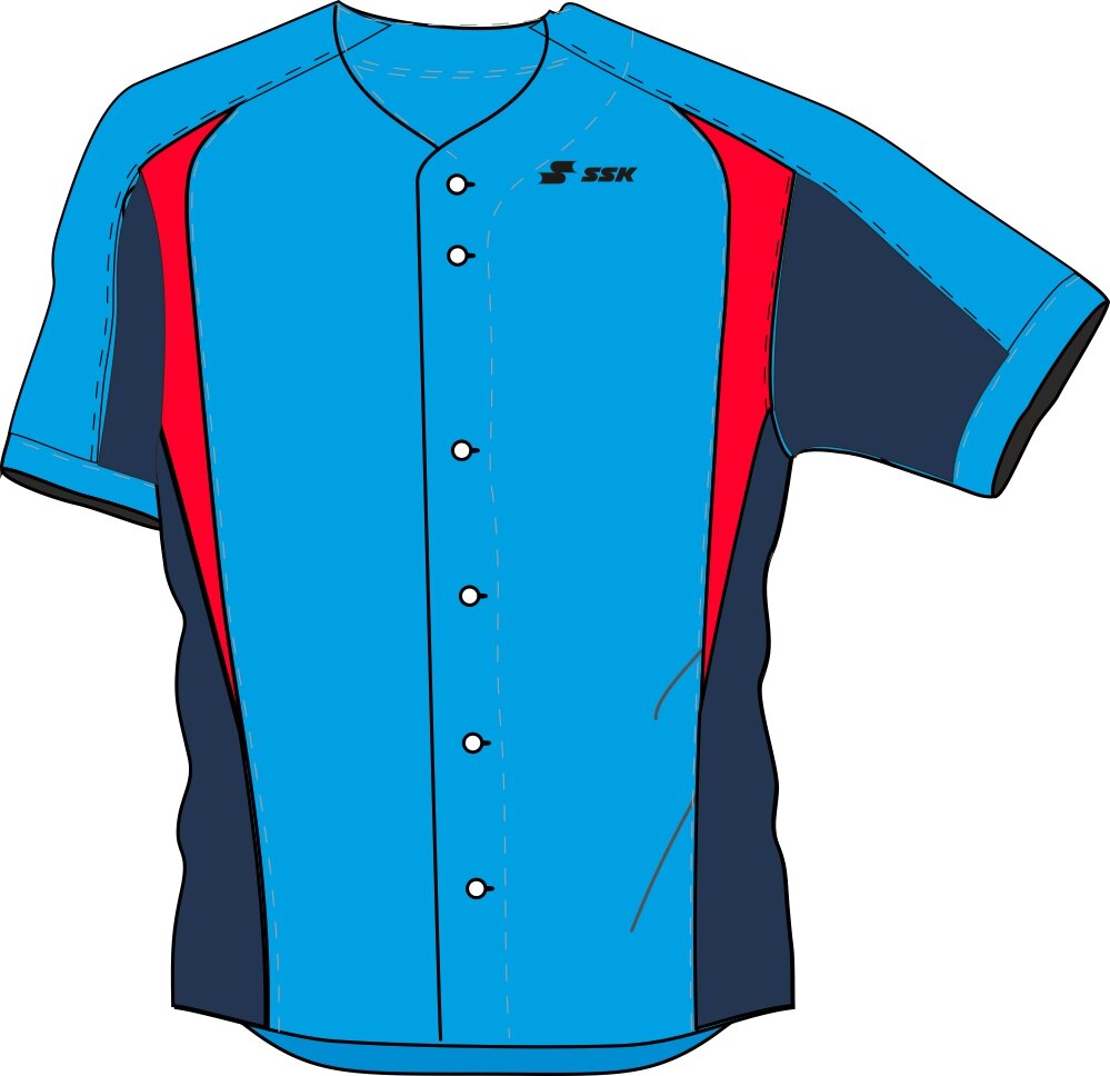 JE FULL Button down model NL - Baseball/softball jersey