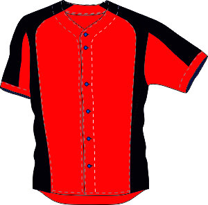 JE FULL Button down model NL - Baseball/softball jersey