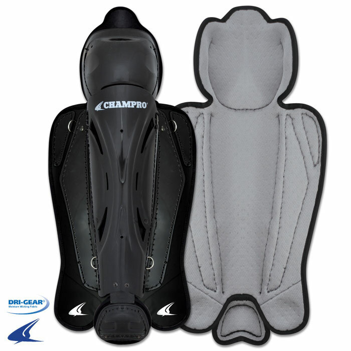 CG285 - Champro Hockey Style Umpire Legguards 18.5" shin length