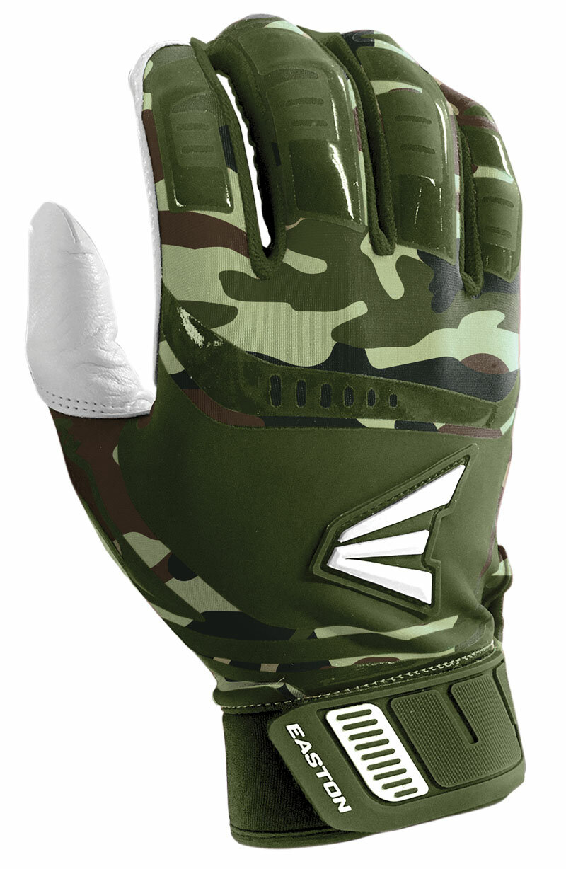 Easton Adult an Youth Walk-Off Army Camo Batting Gloves