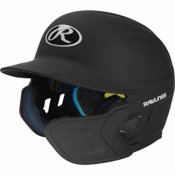 Rawlings Mach Matte Batting Helmet Black