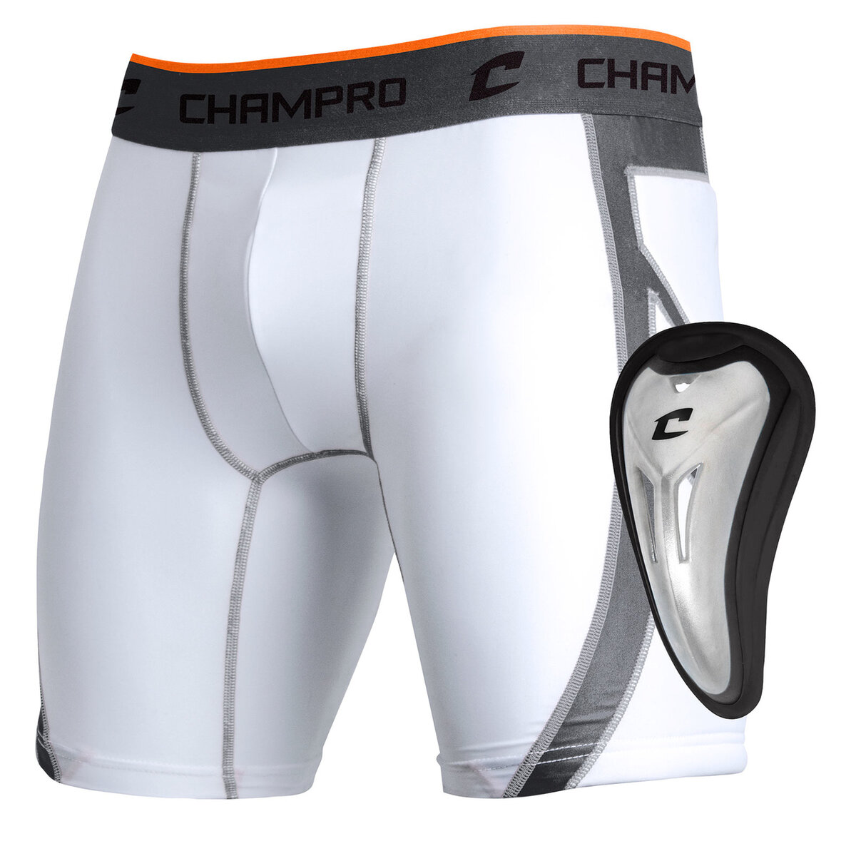 BPS15C - Champro Wind-Up Compression Sliding Short met Toque