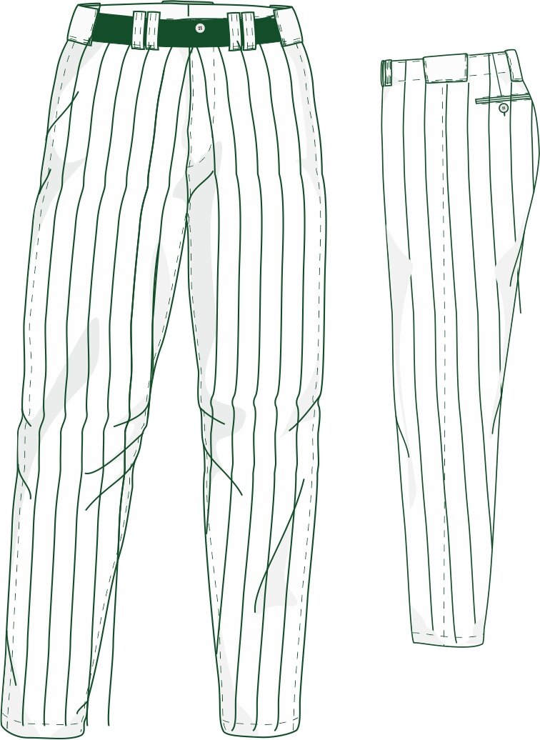 Green Hearts Honkbal/softbal Broek