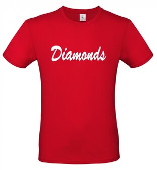 Diamonds Nieuwegein T-Shirt rood