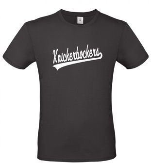 Knickerbockers T-Shirt zwart