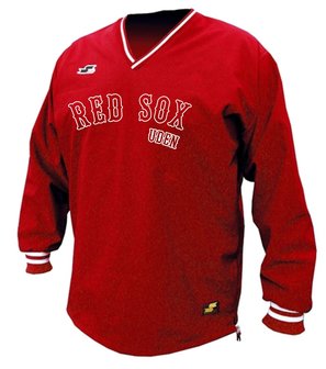 Uden Red Sox Windbreaker rood