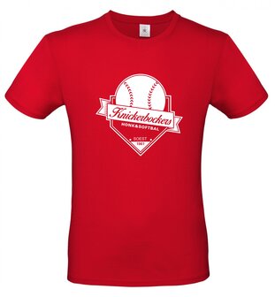 Knickerbockers T-Shirt rood logo 2