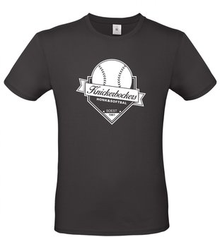 Knickerbockers T-Shirt zwart logo 2