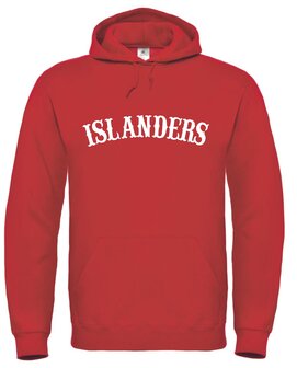 The Islanders Hoodie Rood