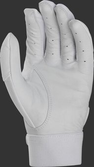 BR51BG-W - Rawlings 5150 Batting Gloves White