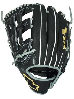 S20BLHWL - 12.75&quot;  SSK Black Line Outfield Glove LHT