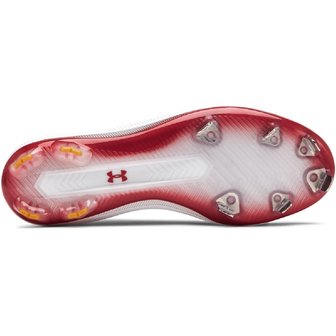 Under Armour Harper 4 Scarlet Metal Cleats