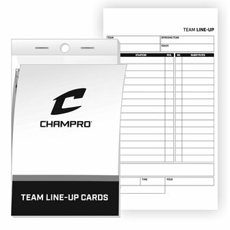AF61 - Champro Line-up Cards