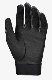 LS GENUINE BL - Louisville Slugger Genuine Batting Gloves BLACK YS T/M XXL