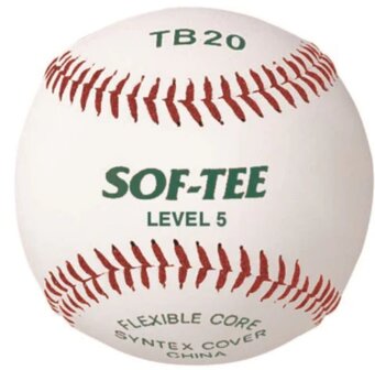 TB20 - Level 5 Zachte 9 inch Honkbal