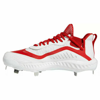 Adidas Icon 5 Scarlet Metal Cleats