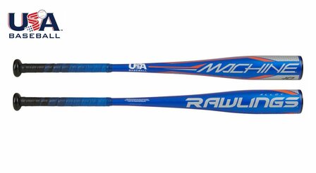 US1M10- Rawlings Machine USA Baseball Bat -10 OZ 27&quot; t/m 29&quot; 