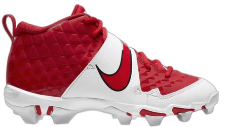 Nike Force Air Trout 6 MID Scarlet Rubber Beeball