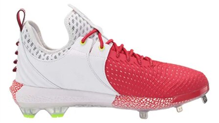 Under Armour Harper 5 Scarlet Metal Cleats