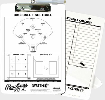 Rawlings Baseball / Softball Coach&#039;s Board