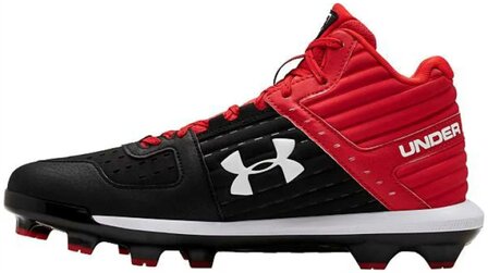 Under Armour  Yard 2 HIGH Rubber cleats Scarlet