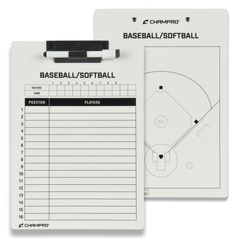 A099BS - Champro Baseball / Softball Coach&#039;s Board 9&quot; X 12&quot;