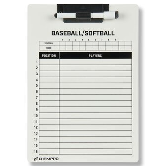 A099BS - Champro Baseball / Softball Coach&#039;s Board 9&quot; X 12&quot;