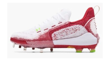 Under Armour Harper 6 Scarlet Metal Cleats