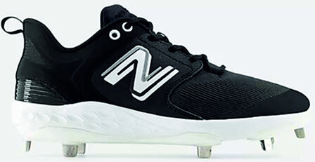 New Balance L3000BK6 Black Metal Cleats