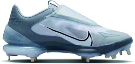 Nike Trout 8 Grey Low Metal Cleats