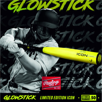 RBB413 Rawlings Icon Glowstick BBCOR