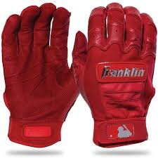 Franklin CFX Pro Chrome Series Slaghandschoenen Scarlet