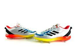 Adidas Icon 7 KO Playoffs Rainbow Metal Cleats