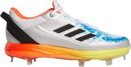 Adidas Icon 7 KO Playoffs Rainbow Metal Cleats