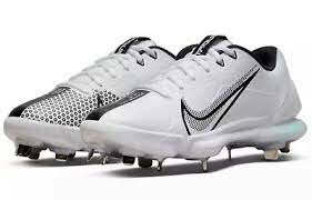 Nike Trout 7 White Low Metal Cleats