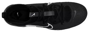 Nike Huarache NXT Black High Metal Cleats