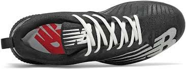 New Balance L4040BK6 Black Metal Cleats