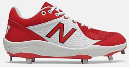 New Balance L3000TR5 Scarlet Metal Cleats