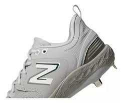 New Balance L3000TG6 Grey Metal Cleats