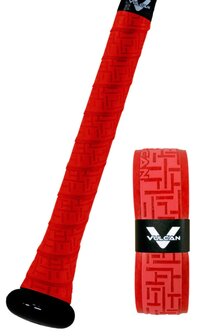 Vulcan Bat Grip Bright Red