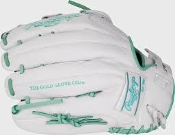 Rawlings Liberty Advanced Softball 13&quot; Outfield Glove White/Mint RHT