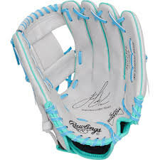 Rawlings Sure Catch Francisco Lindor 11.5&quot; Youth Glove Gray/Blue RHT