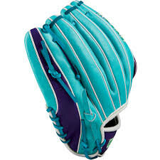 Wilson A2000 Winter 2024 DW5 12&quot; Infield Glove Teal/Purple/White RHT