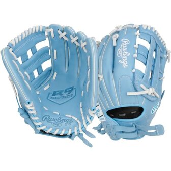 Rawlings R9 Softball 12&quot; Infield Glove Colombia Blue RHT