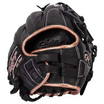 Rawlings R9 Softball 12&quot; Infield/Pitcher Glove Black RHT