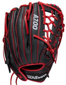 Wilson A700 12&quot; All-Round Glove Black/Red RHT