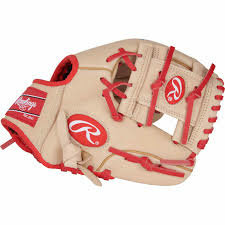 Rawlings Sure Catch Jeremy Pe&ntilde;a 9.5&quot; Youth Glove Tan/Red RHT