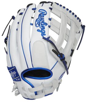 Rawlings Liberty Advanced Softball 13&quot; Outfield Glove White/Blue RHT